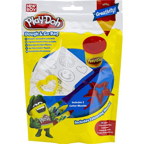 Play Doh Creativity Dough And Go Bag Modelling Claydough Accessory