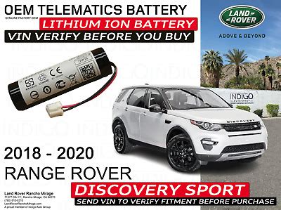 2018 2020 LAND ROVER DISCOVERY SPORT TELEMATICS OEM BATTERY DS LR089861