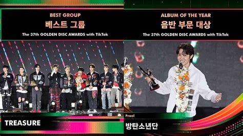 BTS Sukses Raih Daesang Ini Daftar Lengkap Pemenang Golden Disc Award