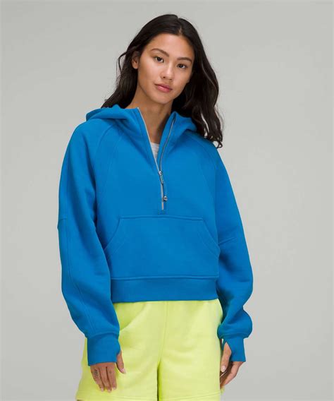 Lululemon Scuba Oversized Full Zip Blue Nile Lulu Fanatics