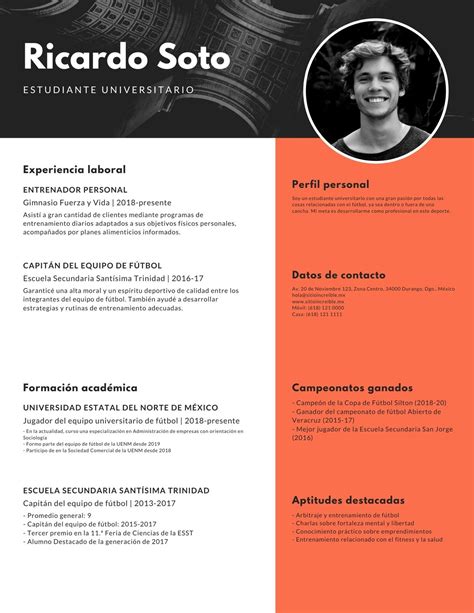 Plantillas De Curriculum Vitae Modernos Gratis Canva