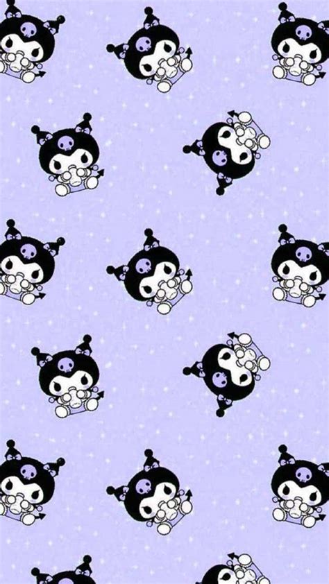 [100+] Kuromi Pattern Wallpapers | Wallpapers.com