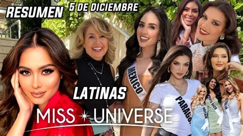 Miss Universo 2021 Mejores Momentos De Las Latinas Andrea Meza Y