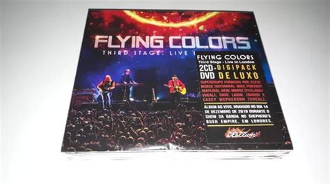 Flying Colors Third Stage Live In London 2cds dvd Frete grátis