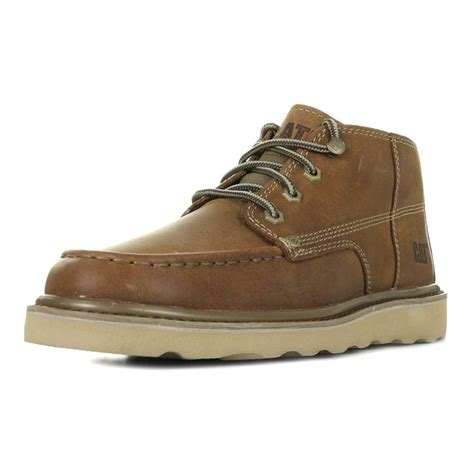 CATERPILLAR Caterpillar LARSEN Boots Homme Dark Beige Private Sport