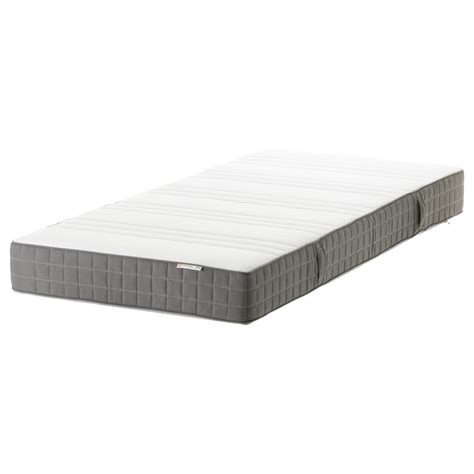 MORGEDAL Foam mattress, firm, dark gray, Twin - IKEA