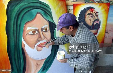 Iraq Painter Saddam Photos And Premium High Res Pictures Getty Images