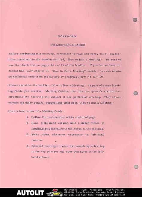 1951 Training Manual Page2 Ewillys