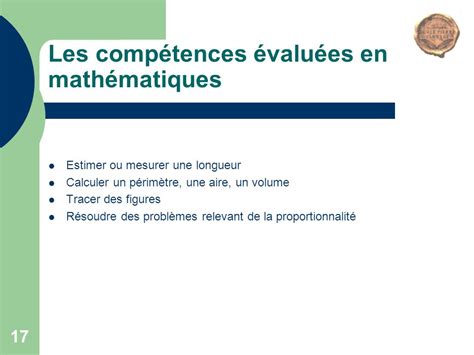 Valuation Des Acquis Des L Ves En Fran Ais Et En Math Matiques Cm