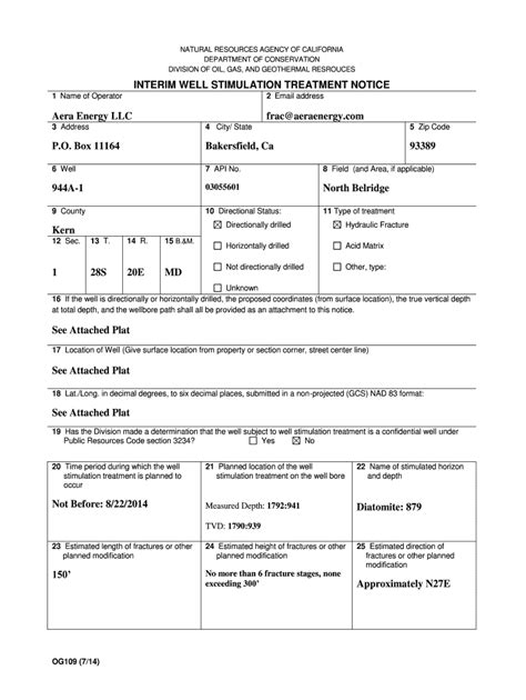 Fillable Online Ftp Consrv Ca Department Of Conservation Division Of