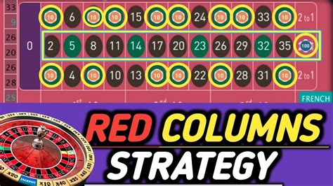 RED COLUMNS STRATEGY Roulette Strategy TO Win Roulette Tricks