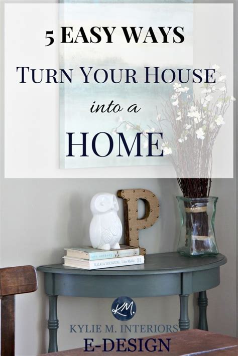 5 Easy Ways To Turn Your House Into A Home Case Study Kylie M Interiors