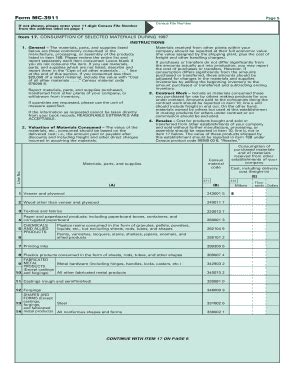 Fillable Online Census Form Mc Fax Email Print Pdffiller