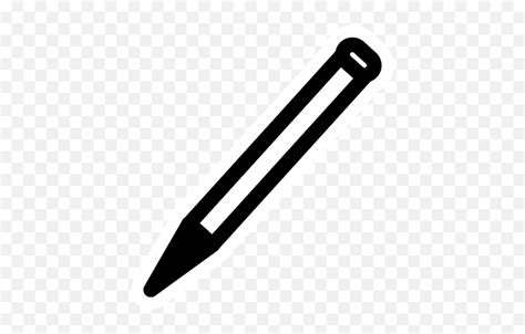 Pencil Icon Public Domain Vectors Crayon Noir Et Blanc Png Pens Icon