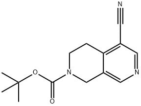 CAS 2282692 55 9 5 Cyano 3 4 Dihydro 1H 2 7phthyridine 2 Carboxylic