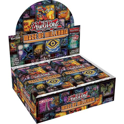 Maze Of Millennia Booster Box St Edition Maze Of Millennia Yugioh