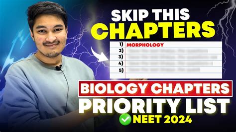 Skip These Biology Chapters Ultra High Priority Chapters List Must Do For Neet 24 Soyeb