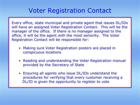 Ppt Voter Registration Powerpoint Presentation Free Download Id1599321