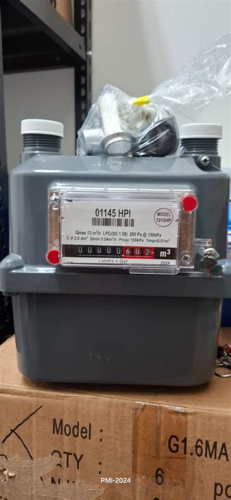 Jual Meteran Gas Landis Gyr Model 1010 HP Gas Meter Jakarta Barat