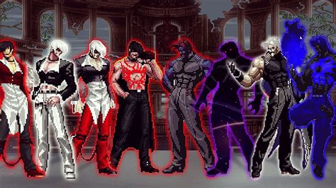 Kof Mugen Ultimate Iori Yagami Team Vs Ultimate Rugal Team Youtube