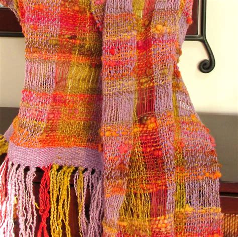 Handwoven Wool Wrap Shawl For Spring Summer Handspun Lightweight Shawl