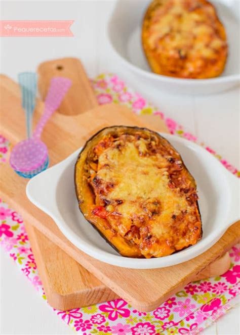 Berenjenas rellenas de carne picada con bechamel receta FÁCIL