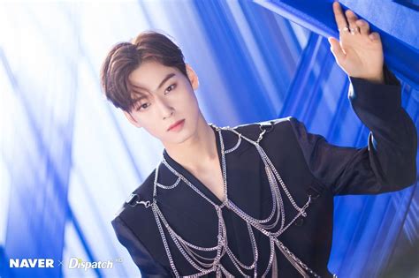 Astro S Cha Eunwoo 6th Mini Album Blue Flame Promotion Photoshoot By Naver X Dispatch Kpopping