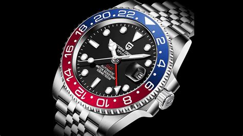 Pagani Design Pd Gmt Pepsi Homage K Watch Review Youtube