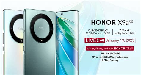 HONOR X9a 5G With Ultra Tough Premium OLED Curved Screen To Arrive On