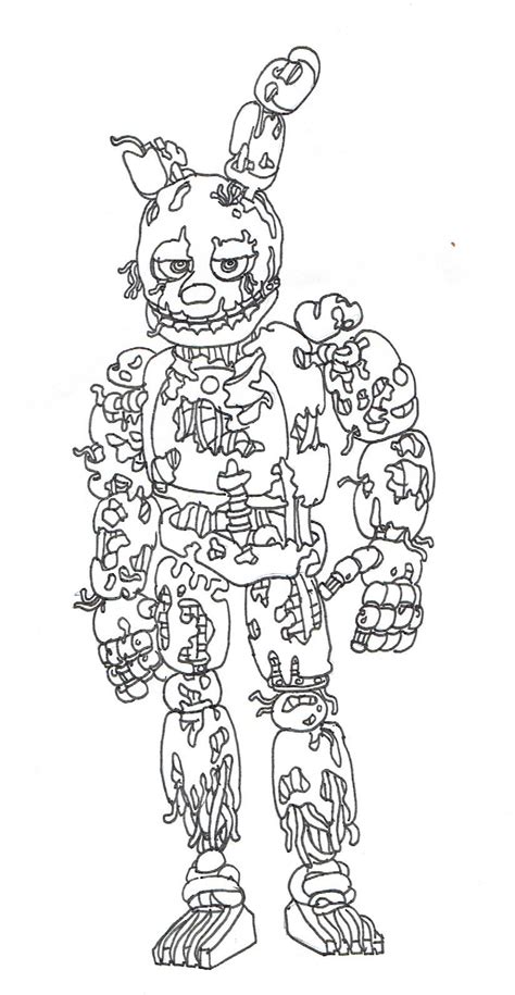 Fnaf 6 Coloring Pages