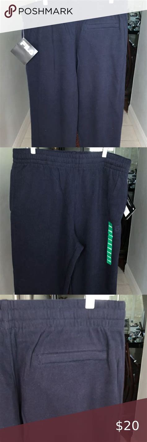 Fila Sweatpants Clothes Design Gym Shorts Womens Sweatpants