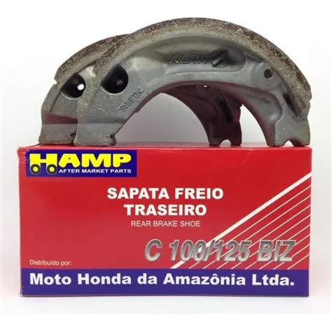 Zapata Freno Trasero Cg Titan 150 Honda Hamp Avant Motos