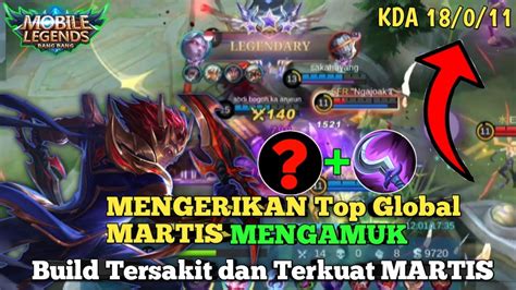 Top Global Martis Begini Kalo Marah Bahaya Build Martis Tersakit