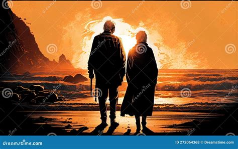 Generative Ai Elderly People Active Lifestyle Royalty Free Stock Image