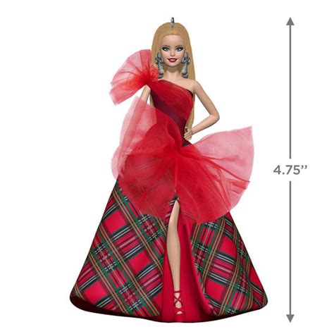 2024 Holiday Barbie 10 Hallmark Keepsake Ornament Hooked On Hallmark