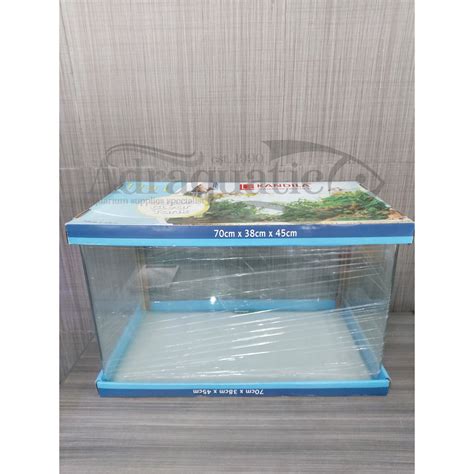 Jual Aquarium Super Clear Tank Uk X X Cm Ltr Akuarium Bending