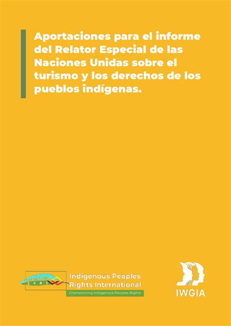 Documentación Iwgia International Work Group For Indigenous Affairs