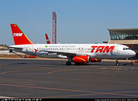 PT MZK Airbus A320 232 TAM Linhas Aéreas Iata Anderson B Alves