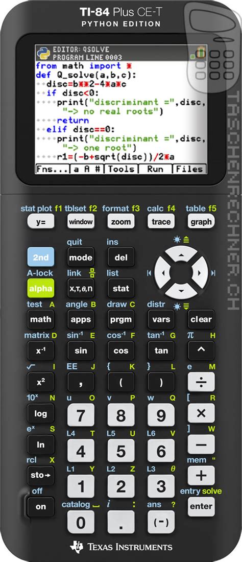 Ti 84 Plus Ce T Python Edition —buy Now At Calculatorch