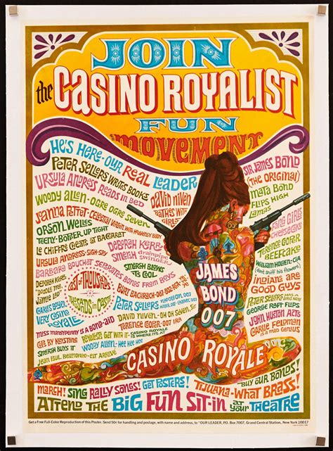 Casino Royale Movie Poster 1967 – Film Art Gallery