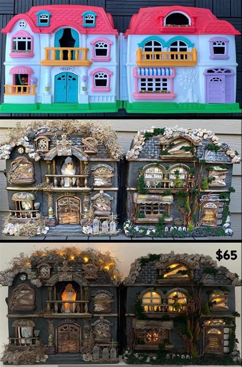 Pin On Halloween In 2024 Halloween Haunted House Diy Dollhouse