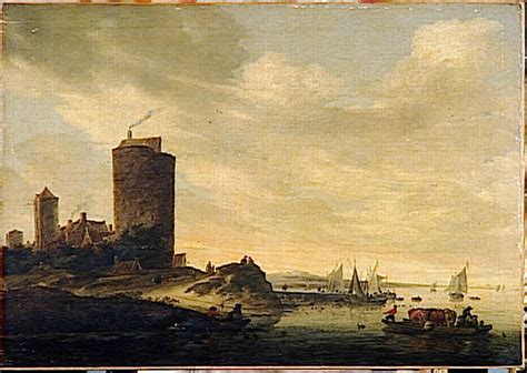 Reprodu Es De Pinturas La Grosse Tour Por Salomon Van Ruisdael