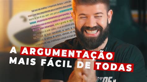 Como Argumentar Na Reda O Do Enem Youtube