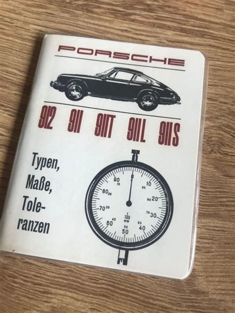 Brochures Catalogi Porsche T L S Typen Masse Catawiki