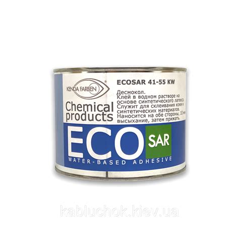 Клей Ecosar 41-55 KW водний розчин синтетичного латексу (аналог ...