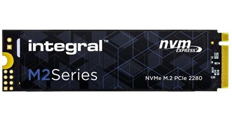 Integral 256 GB SSD NVME M1 4 2280 PCIe Gen3x4 R 3350 MB S W 1350 MB S