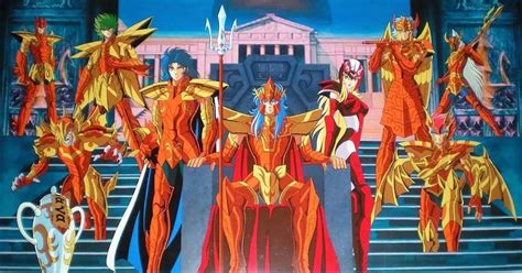 Poseid N Y Sus Marinos Poseidon Saint Seiya Knight Art