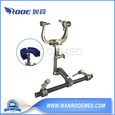 3 Point Aluminum Alloy Fixation Device Mayfield Head Frame Skull Clamp