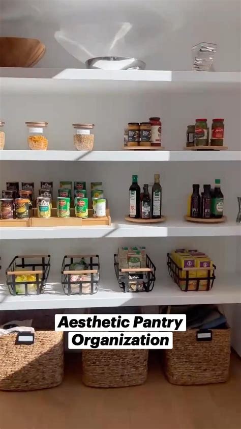 Aesthetic Pantry Organization Dream Pantry Inspo Pantry Storage