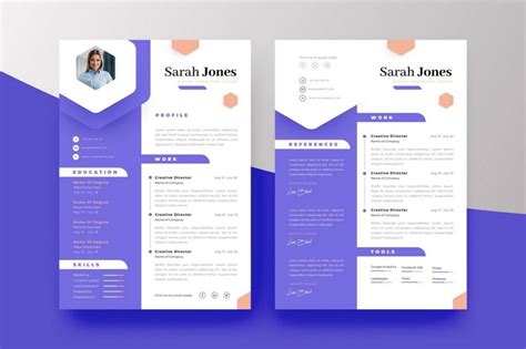 50 Best Cv And Resume Templates 2022 Design Shack